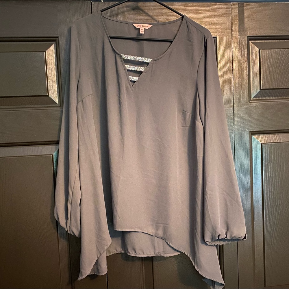 Juicy Couture Grey Blouse